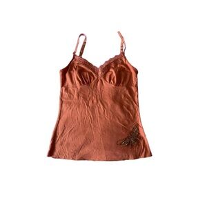 early 2000s coral cami top
